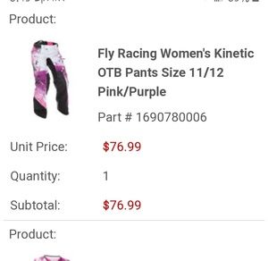 Womens Fly gear